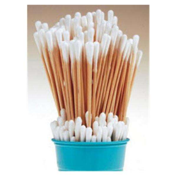 Applicator Cotton Tip Non Sterile 6 in Wood Shaft 1000/Bx, 10 BX/CA